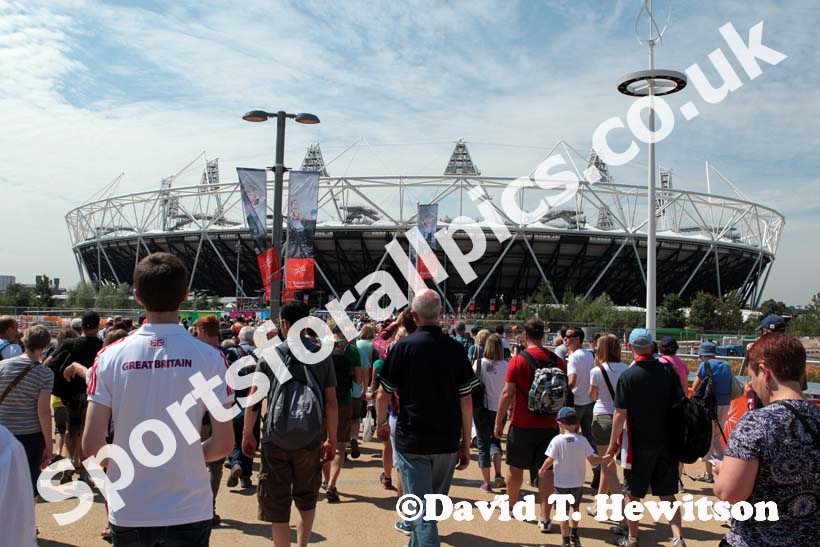 Queen Elizabeth Olympic Park, London.